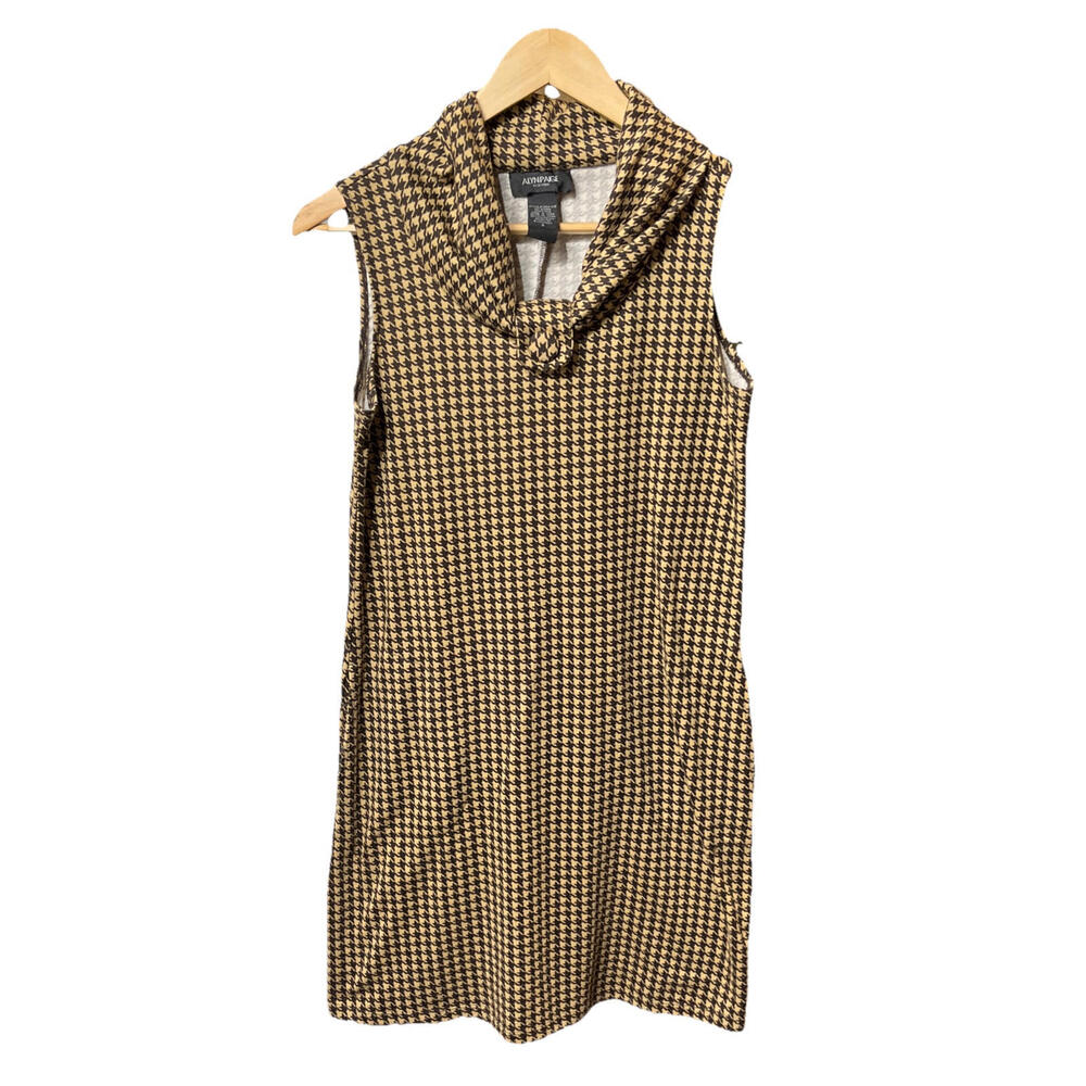 Clueless  NY Sleeveless Executive Dress Womans SML Brown
